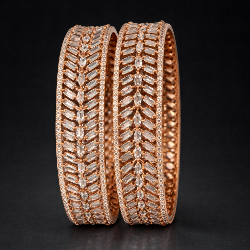 Rose Gold Bangles