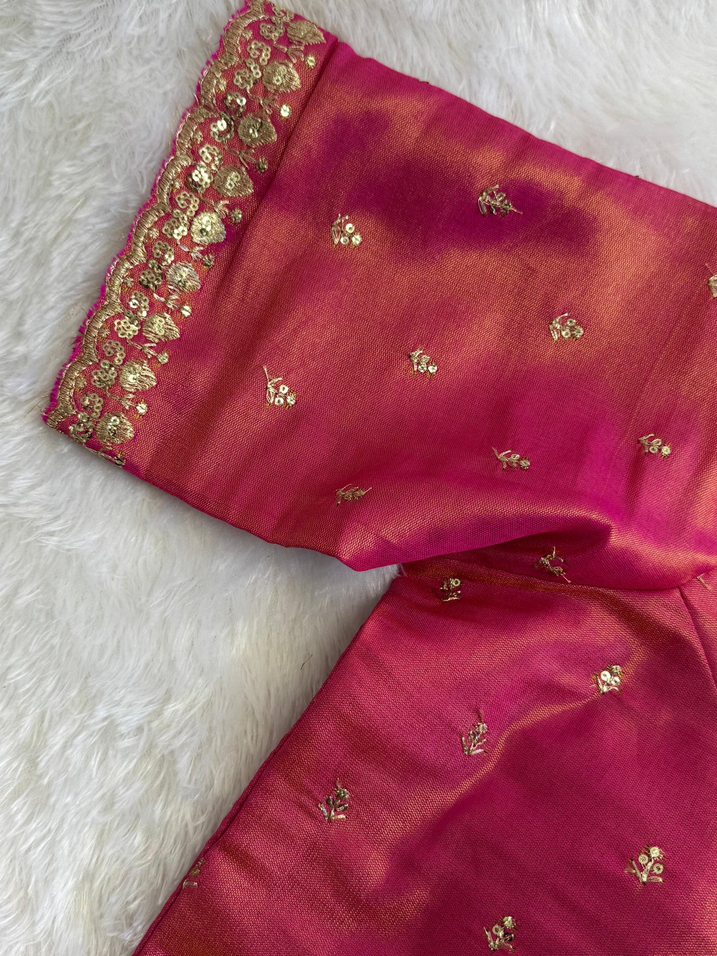 Tissue Banarasi Readymade Blouse Size 36 & 40