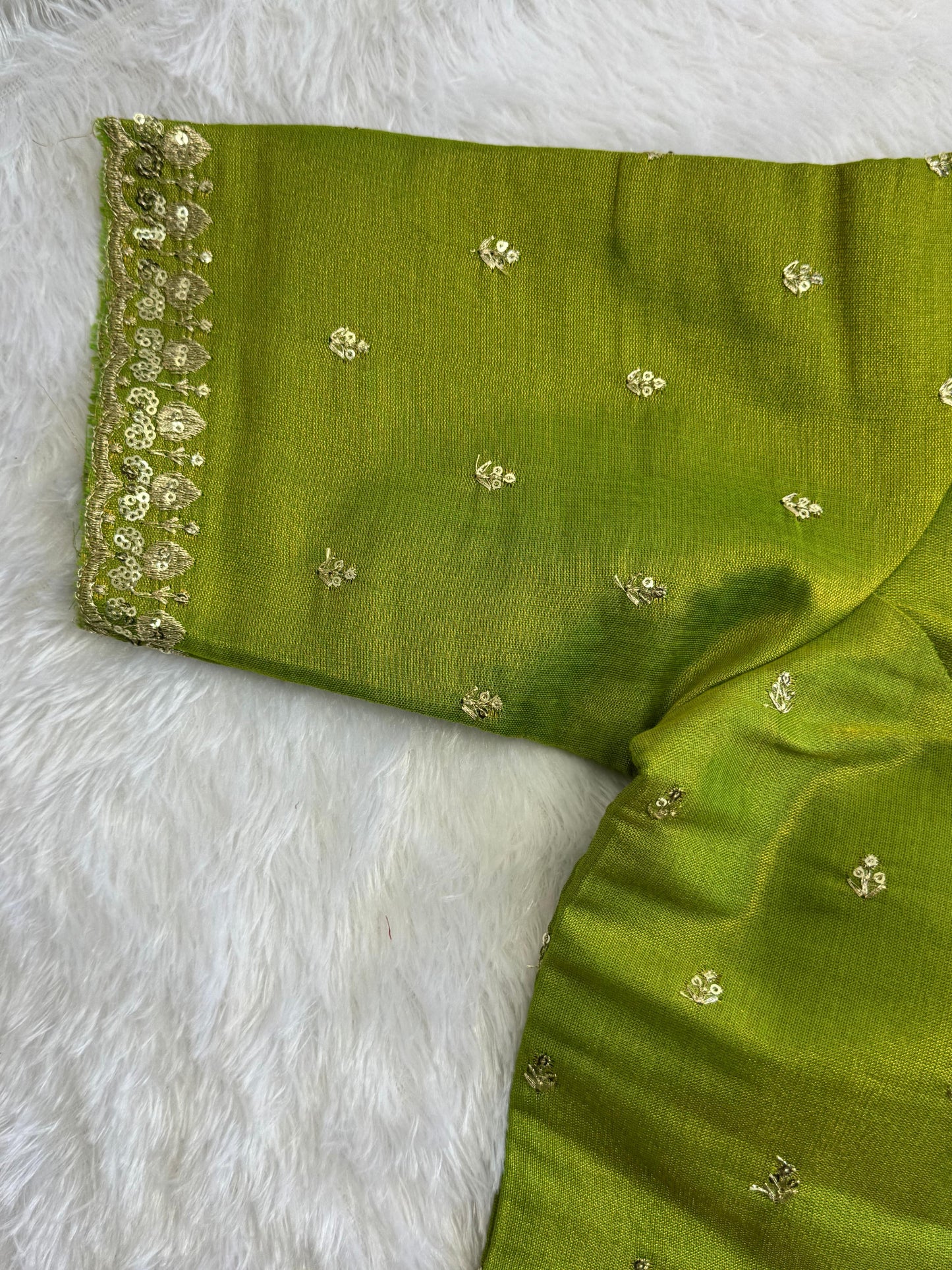 Tissue Banarasi Readymade Blouse Size 36 & 40