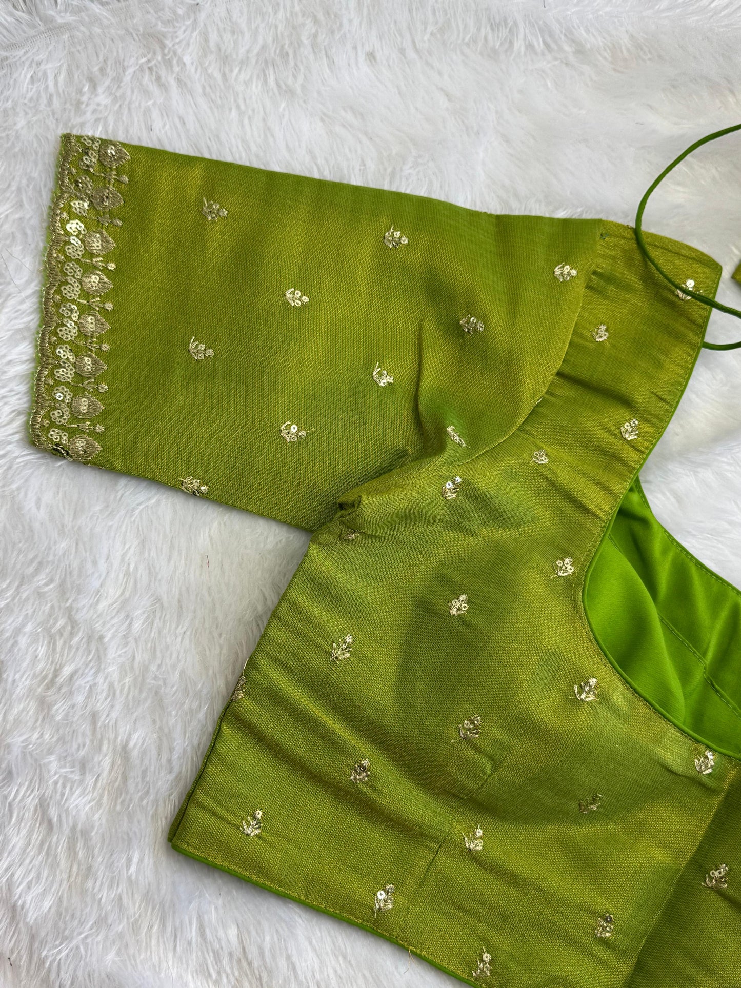 Tissue Banarasi Readymade Blouse Size 36 & 40