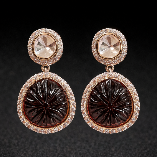 Regal Maroon Blossom Drop