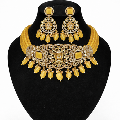 Multi-Strand Beaded Choker