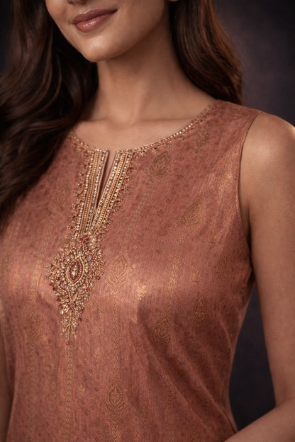 Copper Silk Festive Set