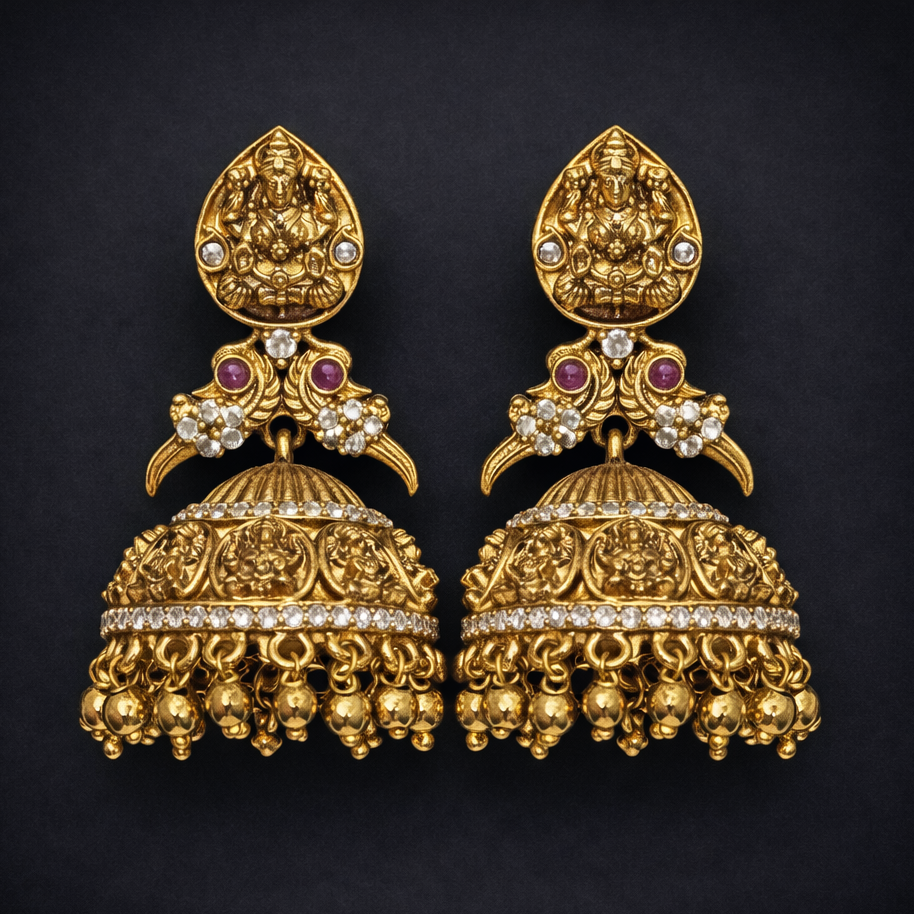 Sri Lakshmi Heritage Jhumka