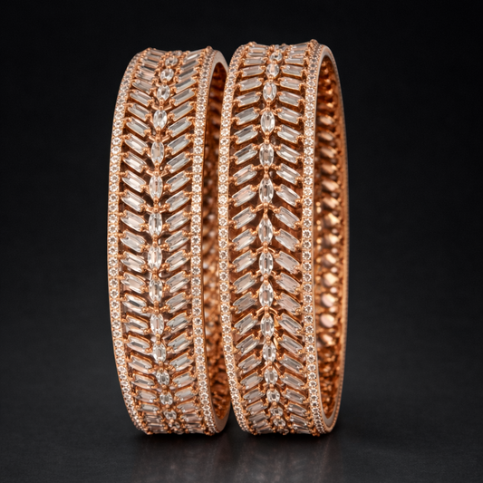 Rose Gold Bangles