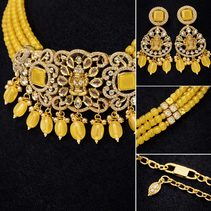 Multi-Strand Beaded Choker