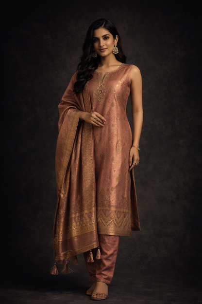 Copper Silk Festive Set