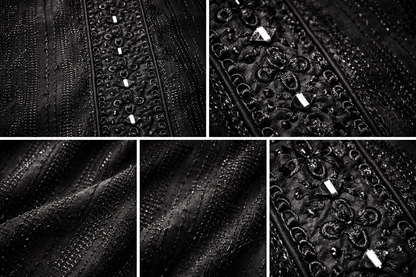 Elegant Black Embroidered Kurti