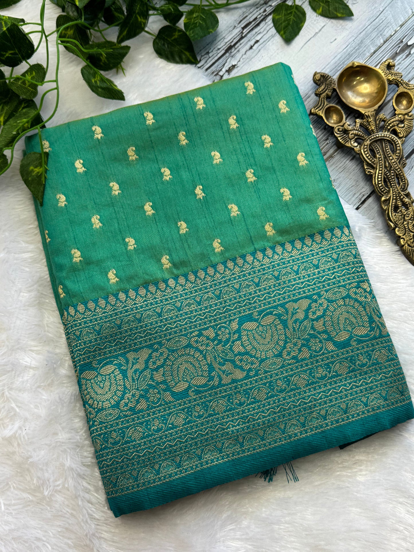 Semi Tussar soft silk saree