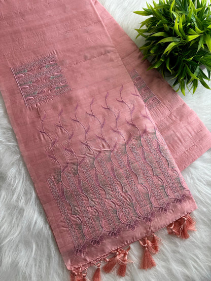 Semi Raw silk sarees