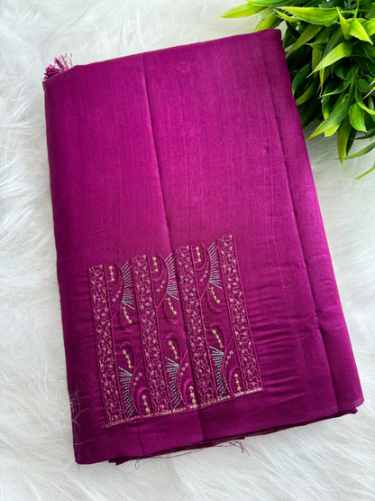 Semi Raw silk sarees