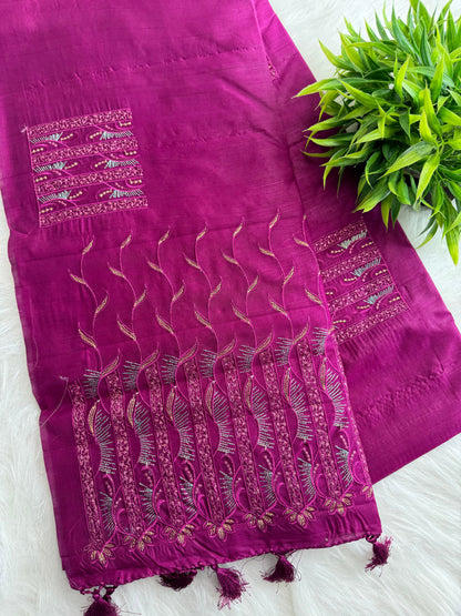 Semi Raw silk sarees