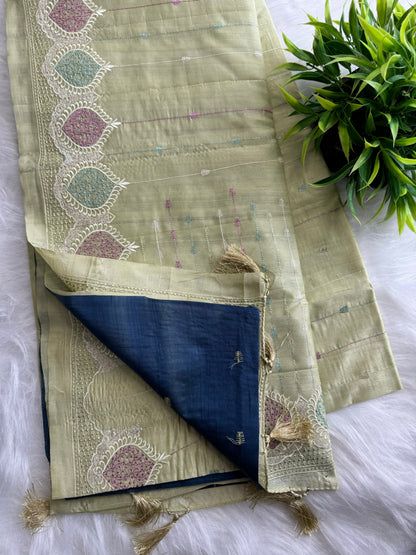 Semi Raw silk sarees