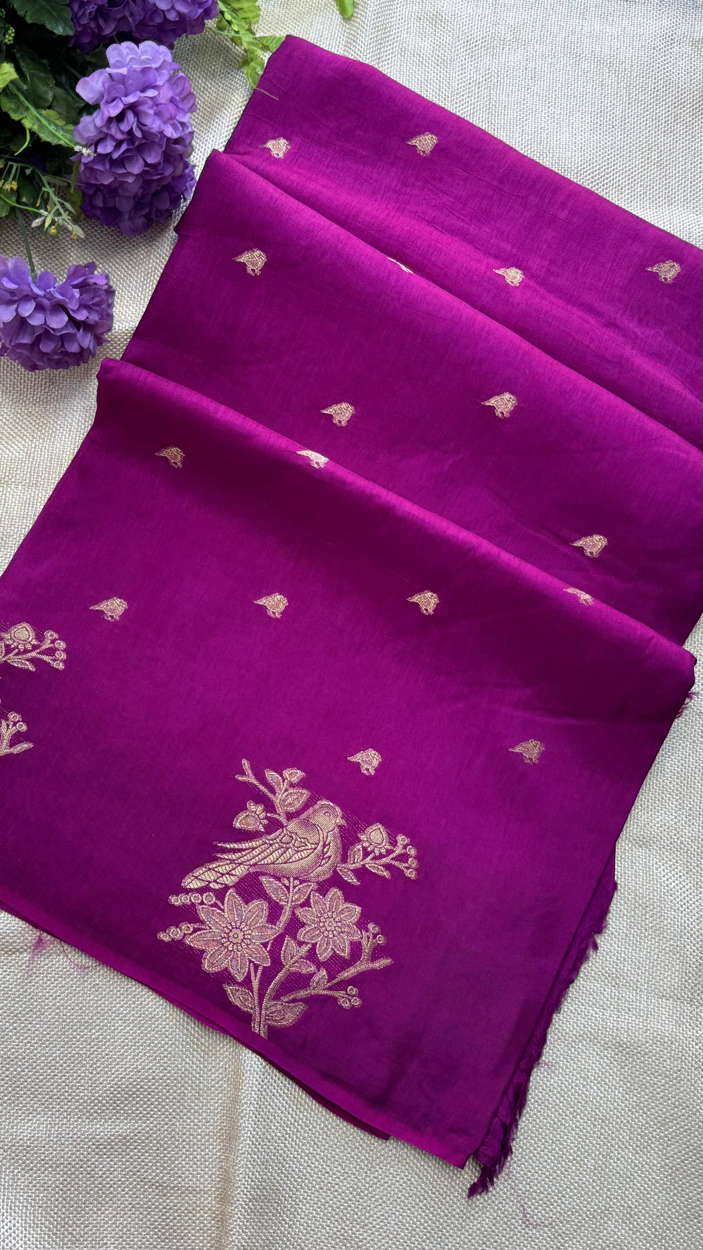 Munga Crepe Saree