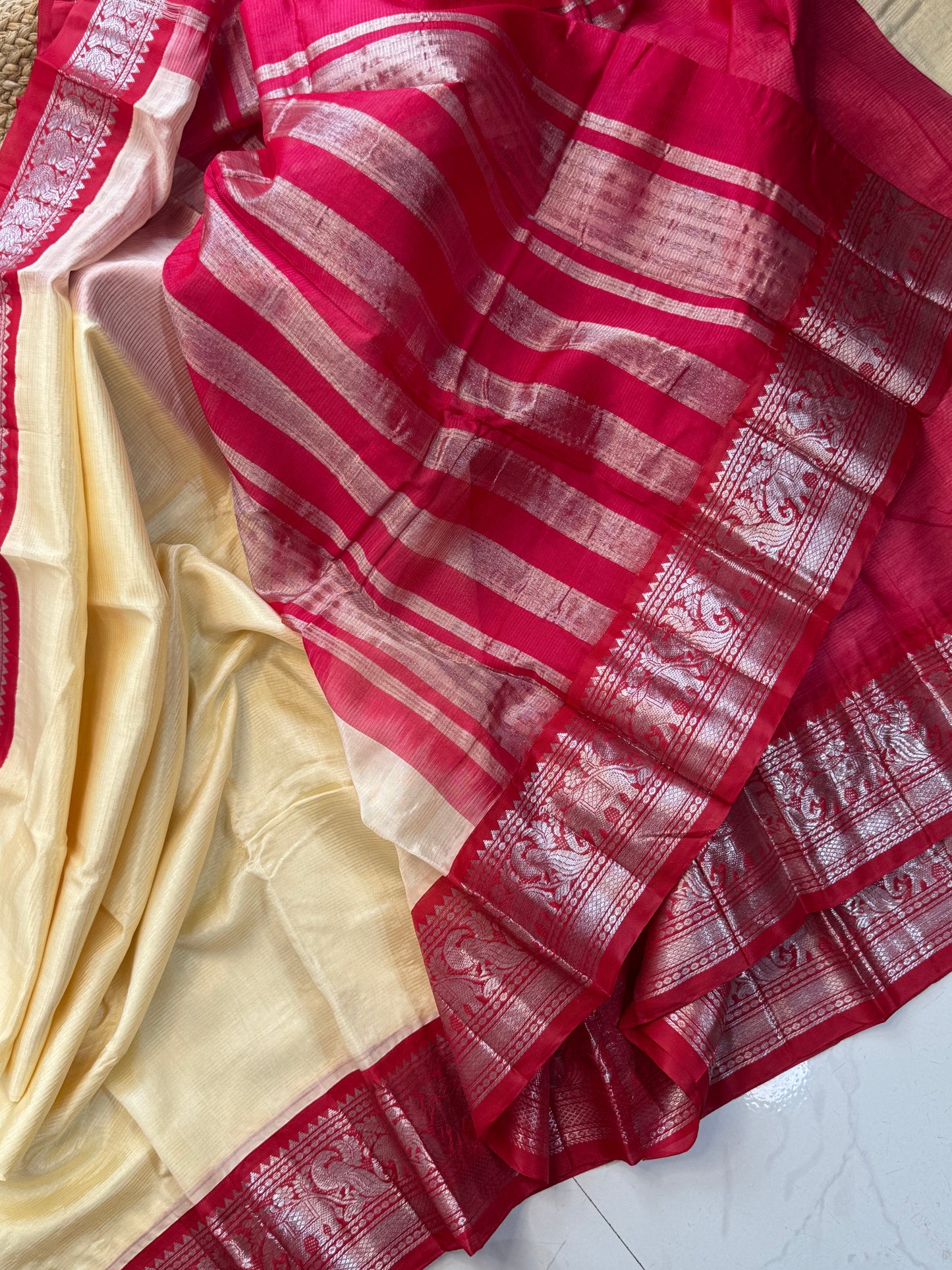 Semi Mangalgiri Silk