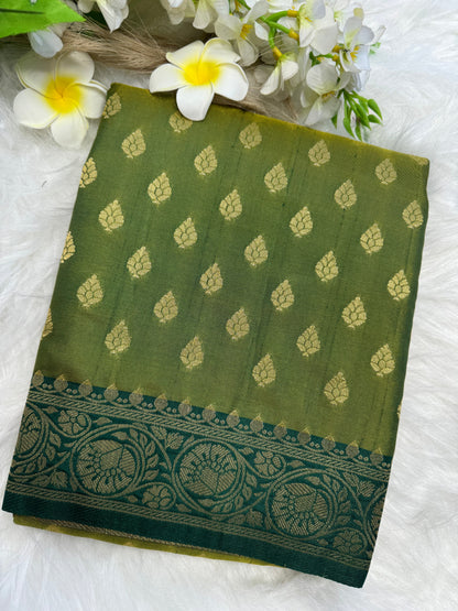 Semi Tussar soft silk saree