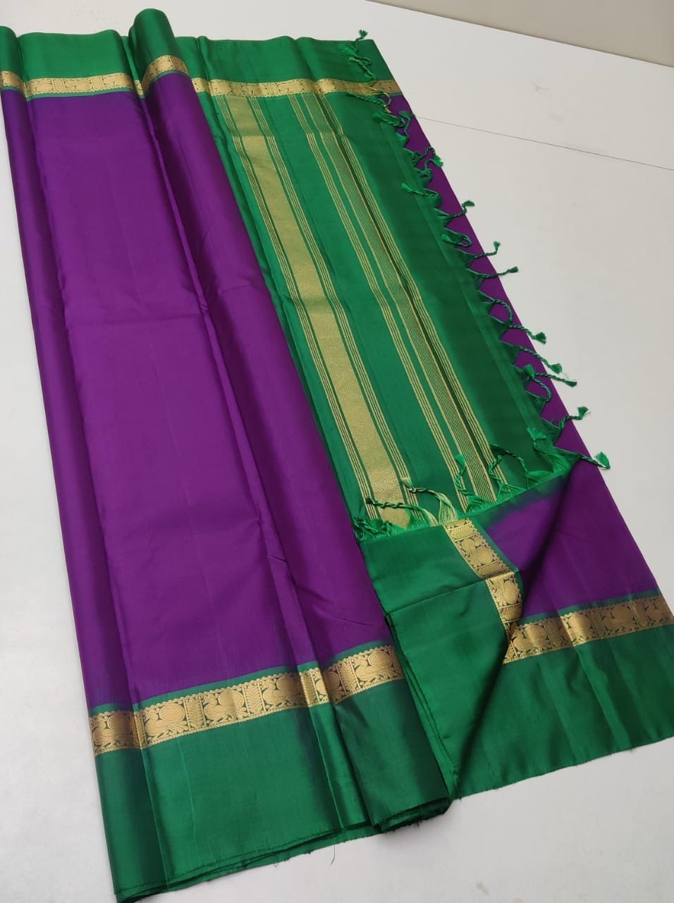 Pure Handloom Double Warp Soft Silk Saree