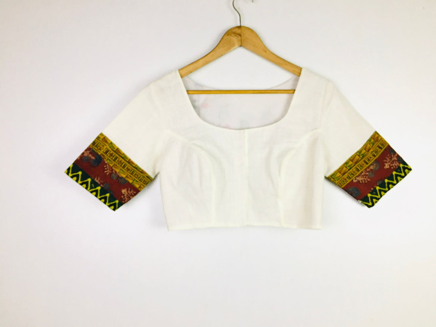 Applique Work Readymade Blouse Size 38 [expandable up to 42]