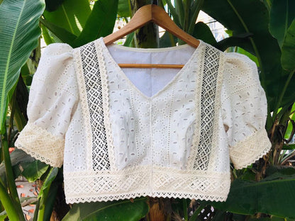 Heavy Hakoba Readymade Blouse Size 38