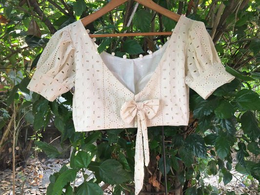 Heavy Hakoba Readymade Blouse Size 38
