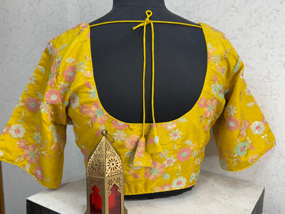 Designer Readymade Blouse with Sequin Work Size 30 [expandable up to 44]